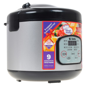 8100024 Мультиварка DELTA DL-6517 черный