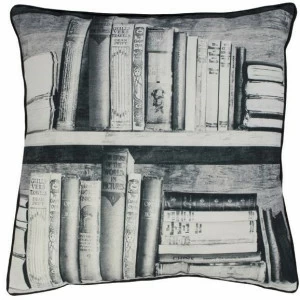 Mineheart Подушка из ткани квадратная Photocopy bookshelf Acc/192