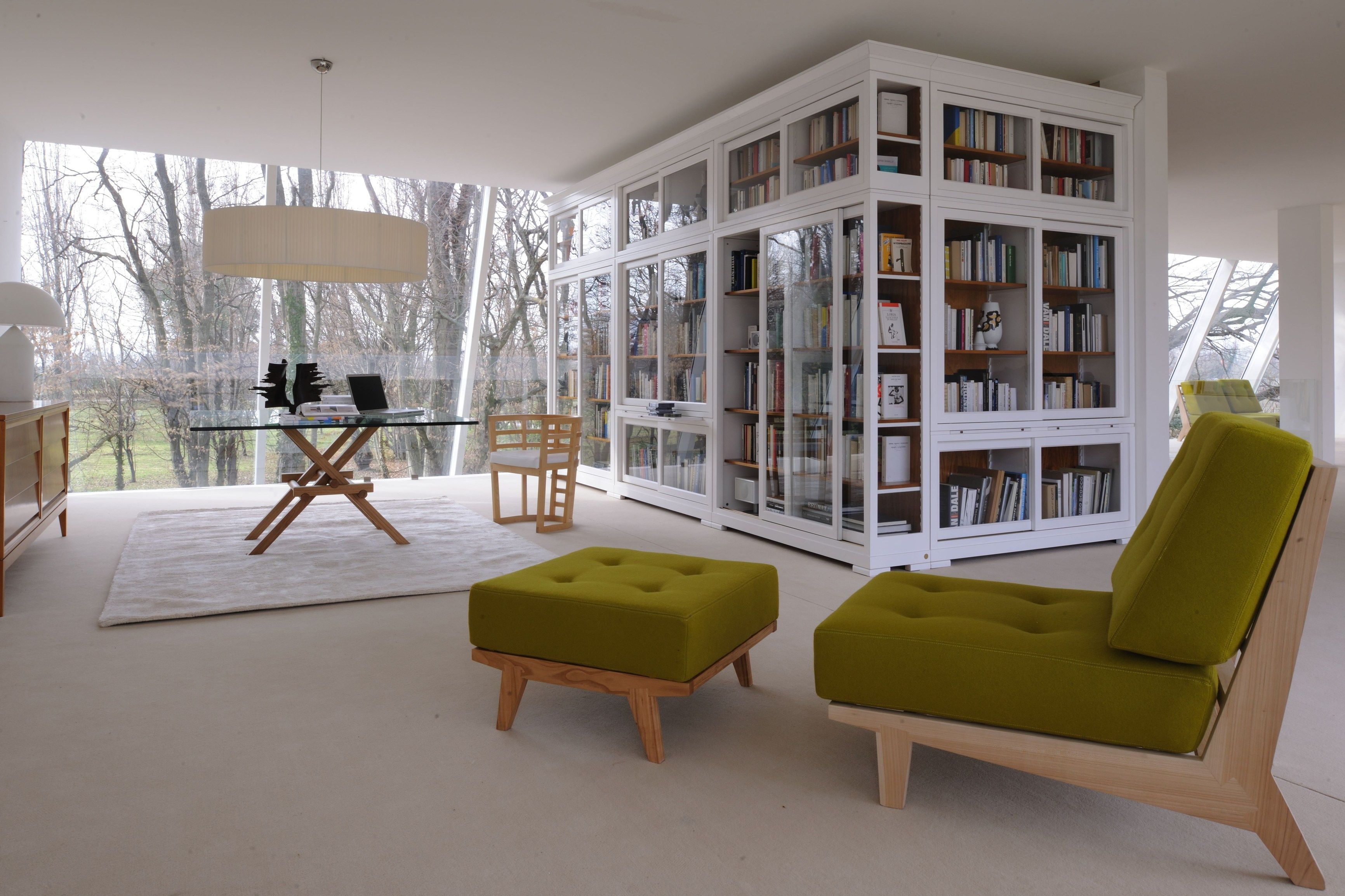 Модульный книжный шкаф из вишни Morelato MODULO BIEDERMEIER ARCH-00074624 - Вид №3