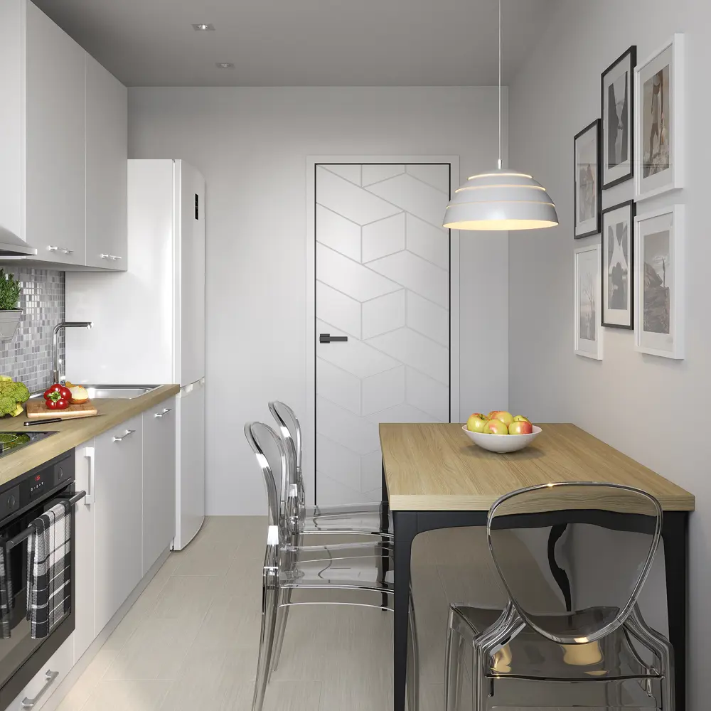 Столешница KONSENSA Ирбит 80x120x3.8 см ДСП цвет коричневый 89452058 STLM-2211230 ДСП Прямой угол - Вид №4