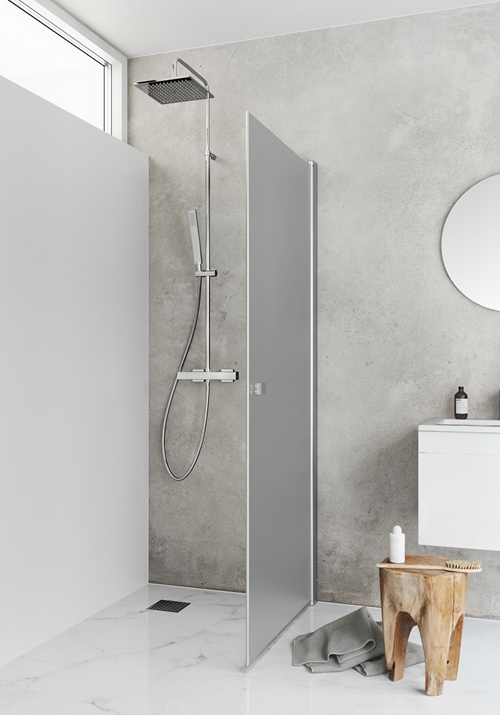 1450311 Igloo Pro Душевая Дверь Прямая Frosted 80 Hafa Матовый 