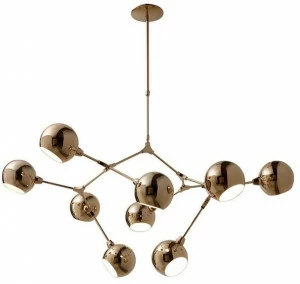 VOLPI Потолочный светильник из латуни Luigi volpi Lv-61004