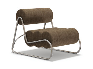 Кожаное кресло для салазок