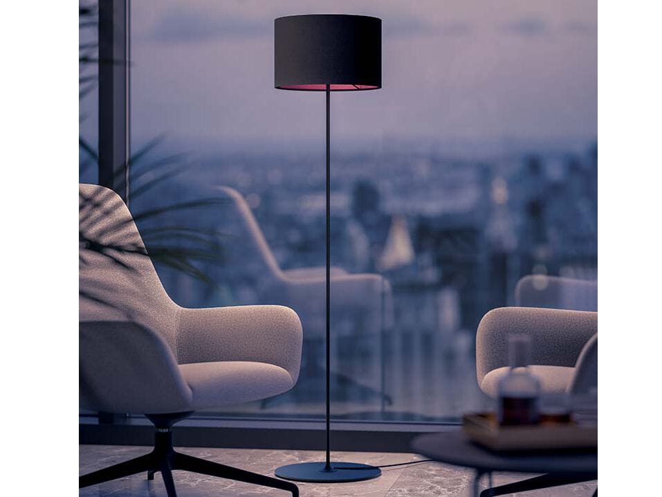 Напольная лампа из ткани и металла Quadrifoglio Group Design Lighting ARCH-00095575