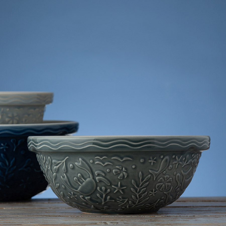 2002.153 Миска для смешивания nautical, D26 см, 2,7 л, серая Mason Cash  - Вид №2