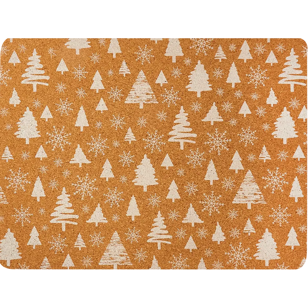 Салфетка 30x40 см Зима пробка белая 84547159 STLM-2151206 REMILING HOUSEHOLD 