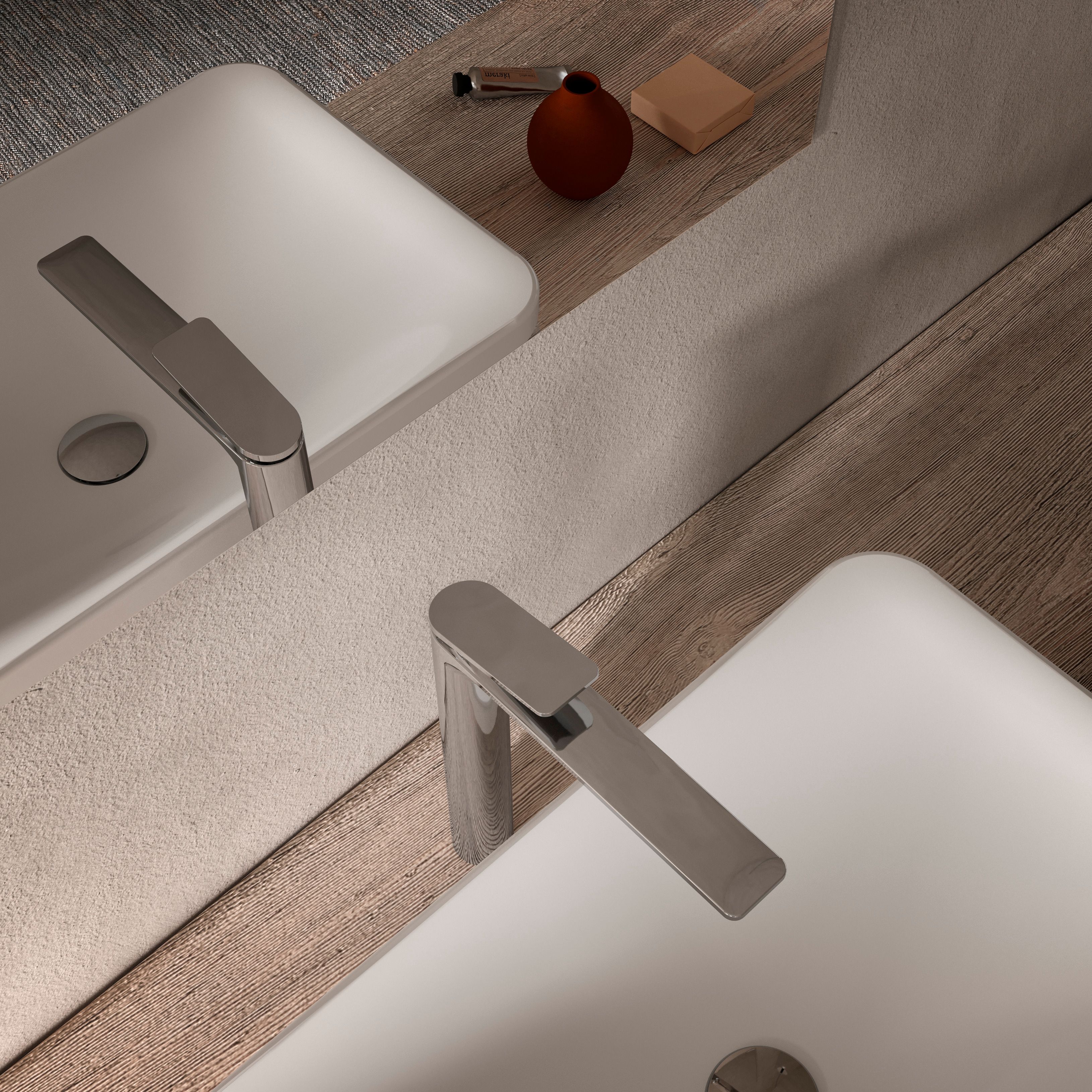 Однорычажный смеситель для раковины с одним отверстием JAQUAR Laguna ARCH-00018321 - Вид №1