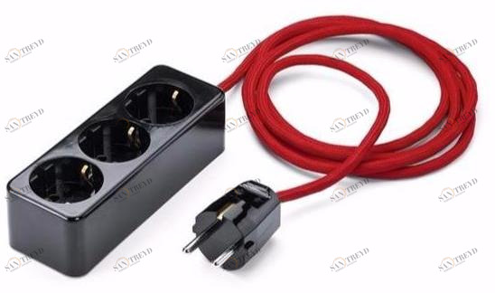THPG Мобильная электрическая розетка на 3 модуля  100323 
