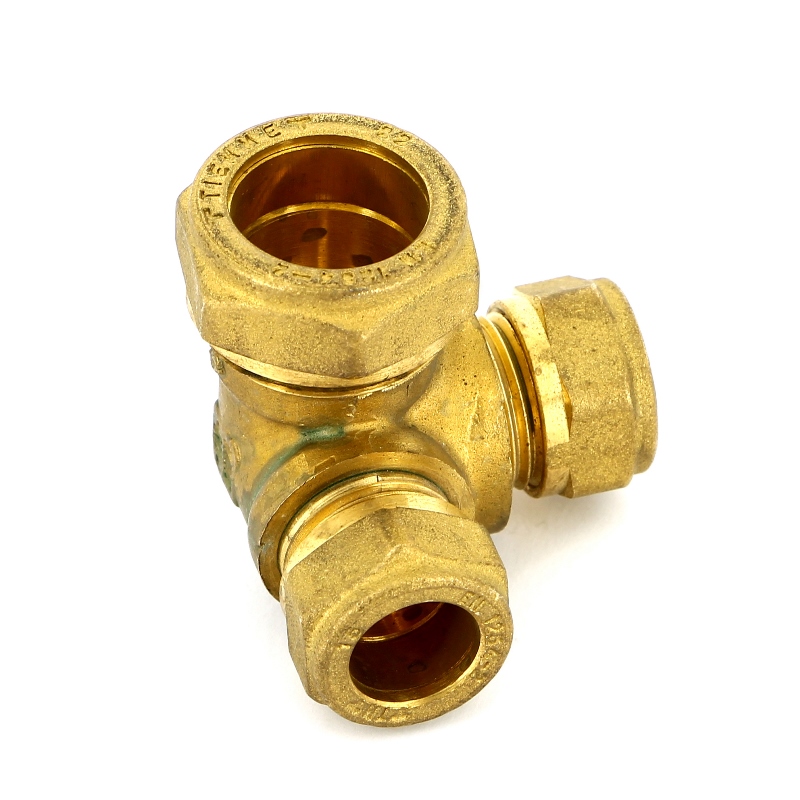 Тройник обжим трехплоскостной TIEMME 22х15х15 1000198 - Вид №3