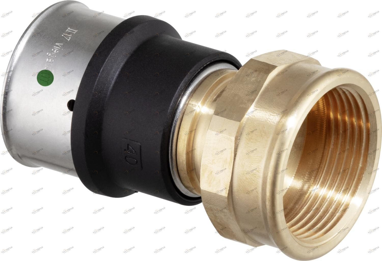 729 653 Модель 6712 Трубопроводные системы  Viega Smartpress  Переходники/​переходные угольники Santreyd 