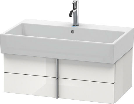VA628702222 Тумбочка подвесная Vero Air #VA6287 784 x 431 мм Белый глянцевый декор Duravit - Вид №2
