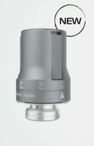 Термоголовка жидкостная Royal Thermo, M30 x 1,5 серебристая