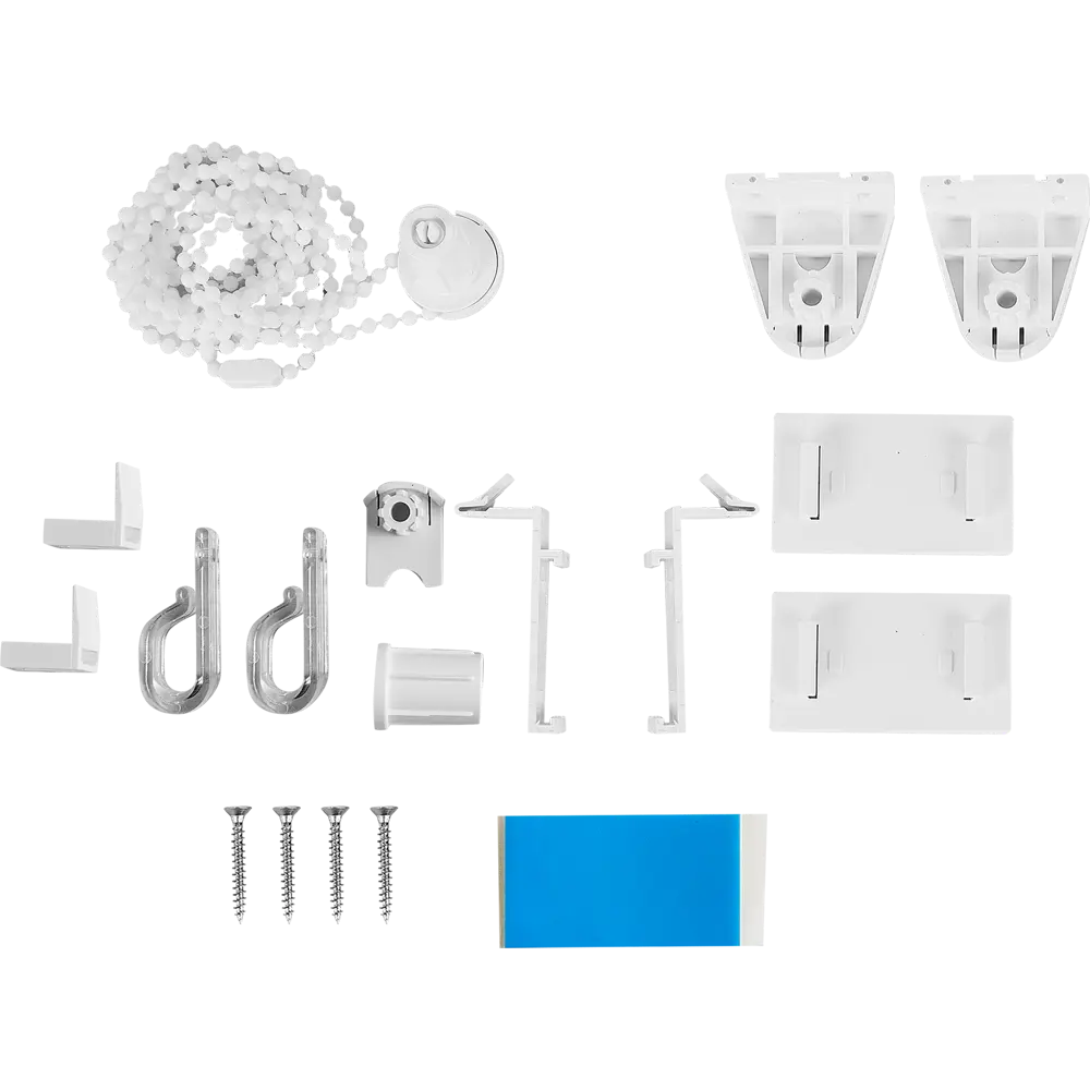 Рулонная штора MIAMOZA белая 70×160 см с боковой цепочкой 86906809 STLM-1060264 - Вид №5