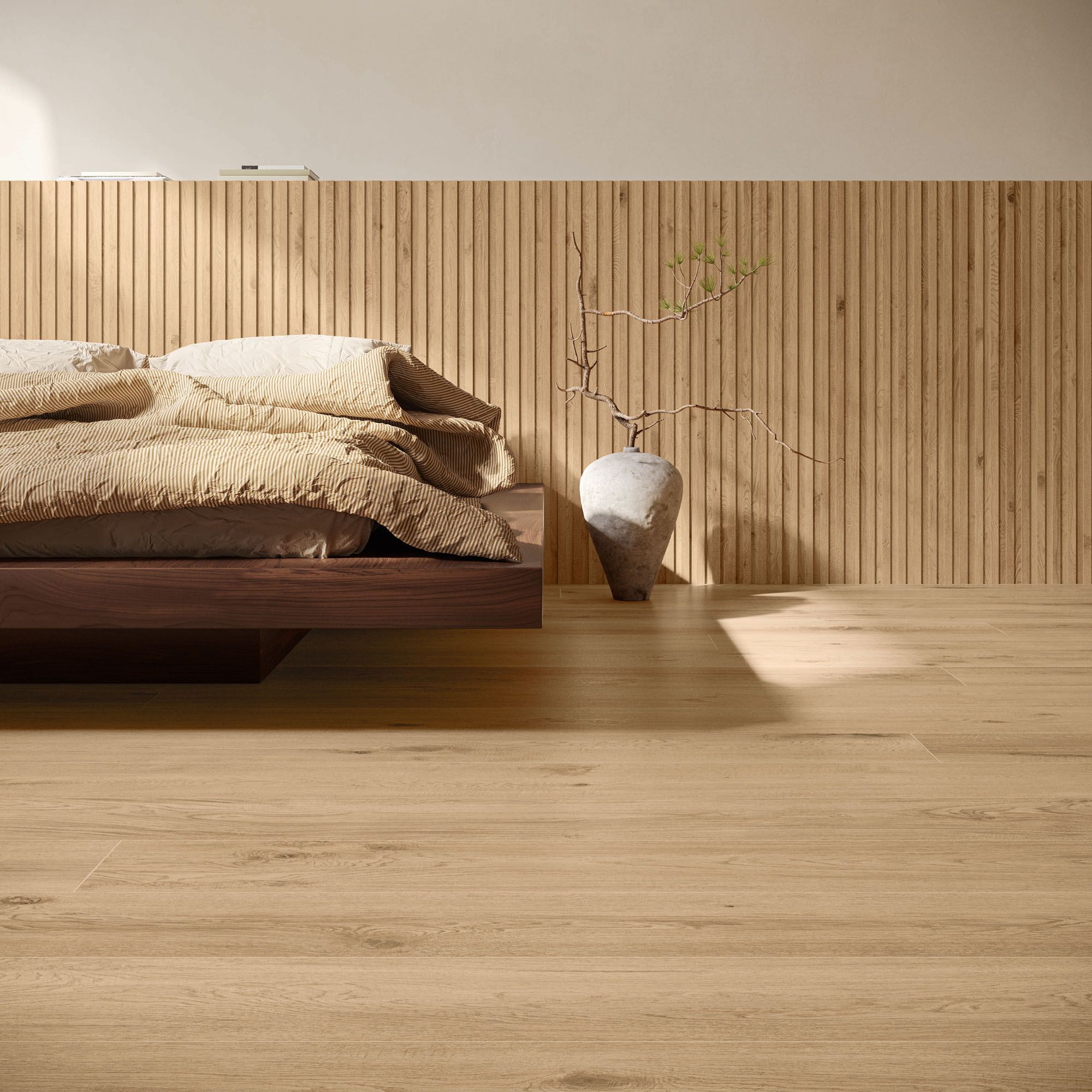 Напольное покрытие из керамогранита под дерево для внутреннего и наружного применения Ceramiche Caesar Rever ARCH-00032573 - Вид №3