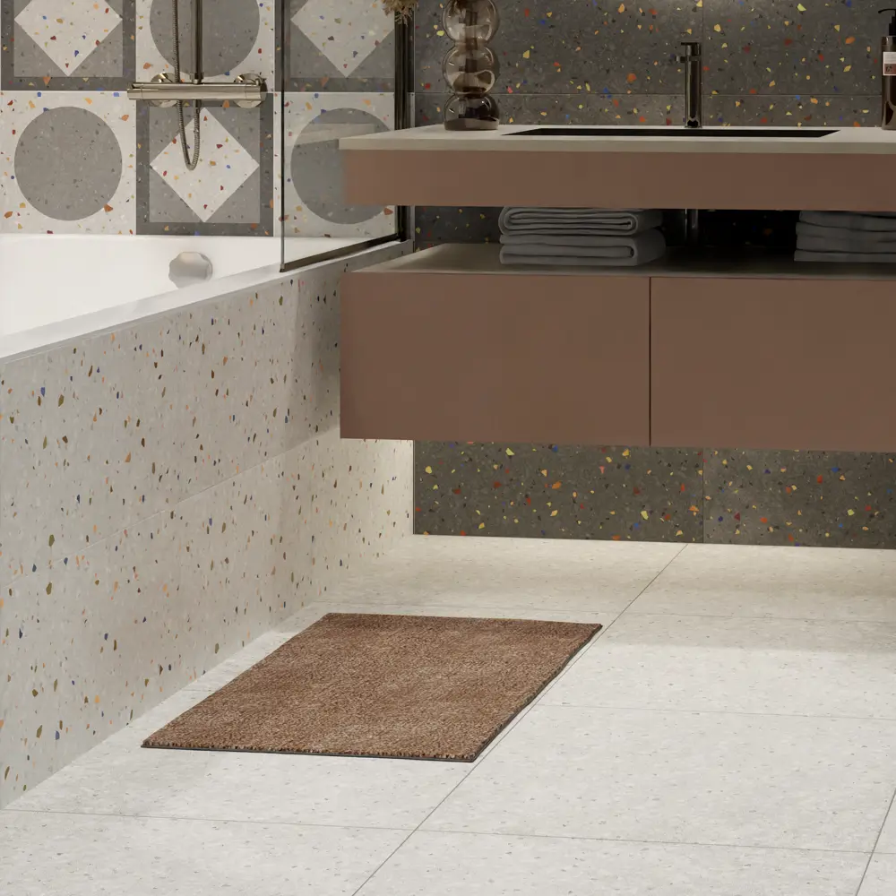 Керамин Салерно: настенная плитка с эффектом терраццо для современного интерьера 89398684 STLM-1572107