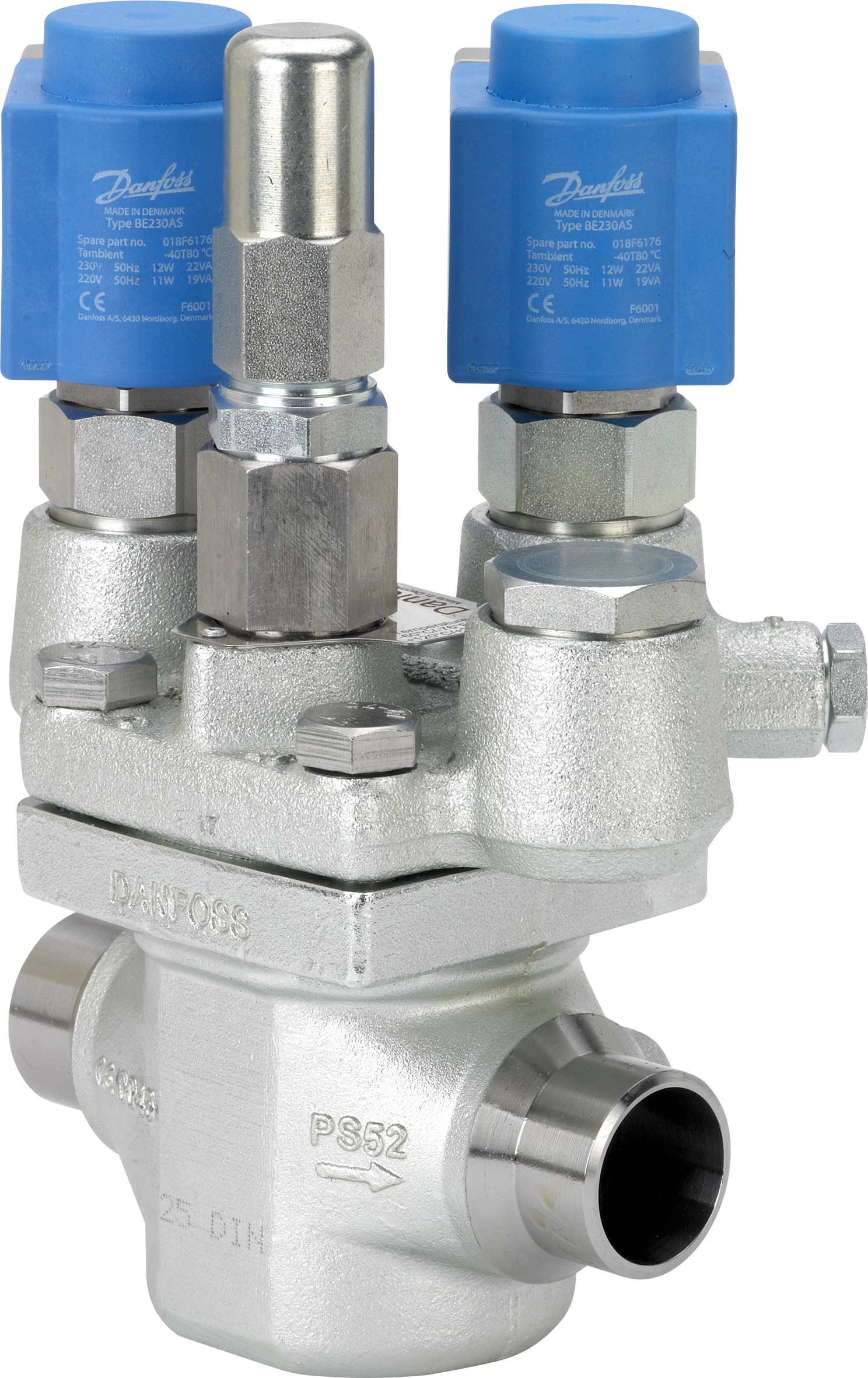 Danfoss ICSH — двухступенчатые клапаны ICSH 80 80D Клапан электромагнитный 027H7302  - Вид №1
