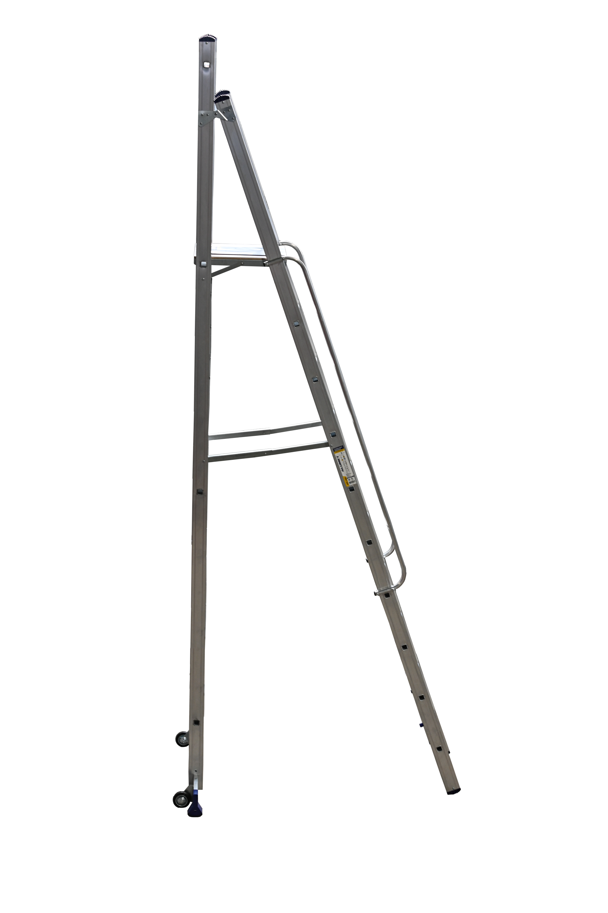 Стремянка -помост, профессиональная 10ст ALUMET APE 1410 - Вид №6