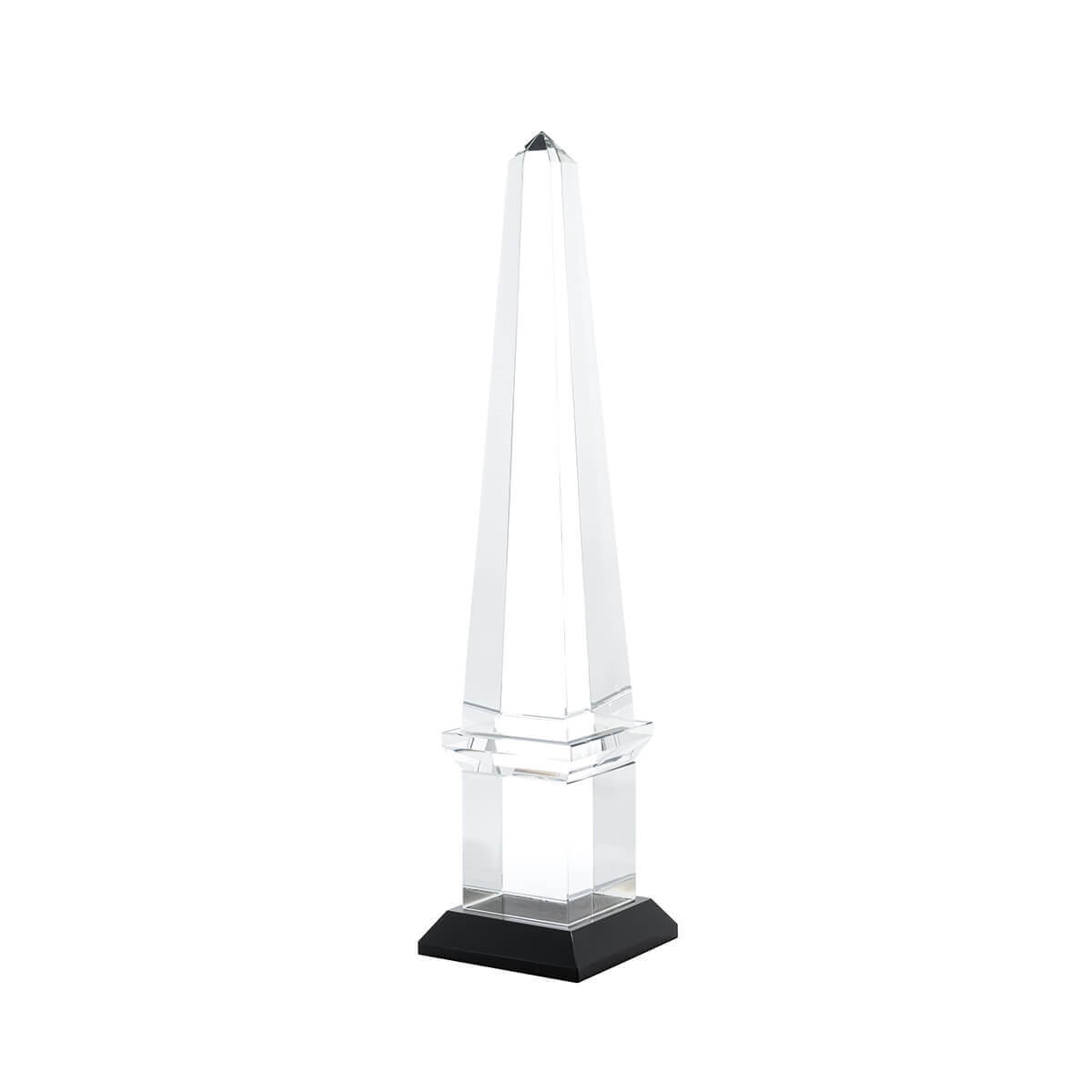 600905-CB ABHIKA ОБЕЛИСК КРИСТАЛЛ H57 CLEAR/BLACK 