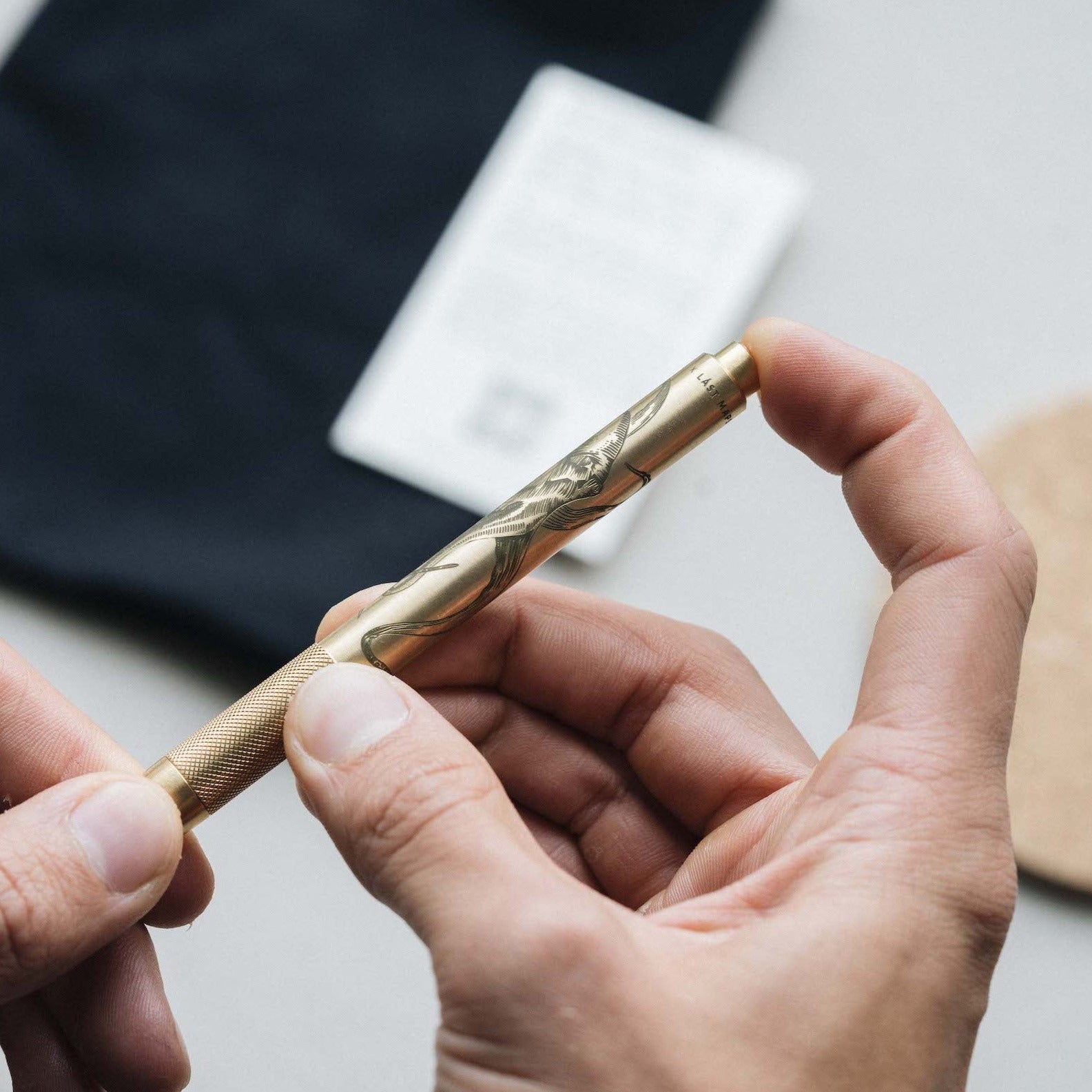 W207BRA-5OCT X Lást Maps Octopus - механический карандаш - латунь - 0,5 мм Wingback  - Вид №2