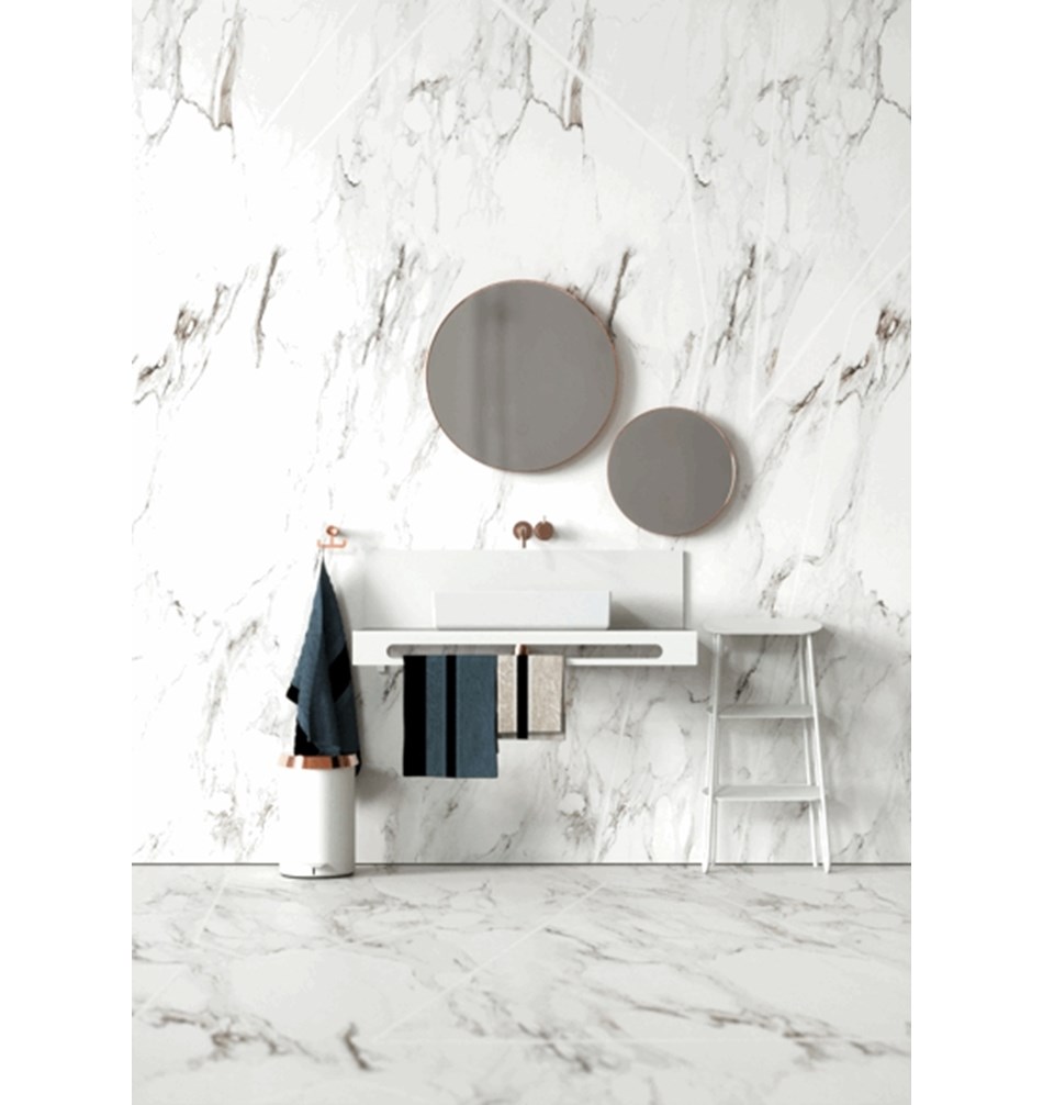 FROST Зеркало круглое 4134, Ø40cm » медь Нержавеющая сталь Медь U4134-C  - Вид №4