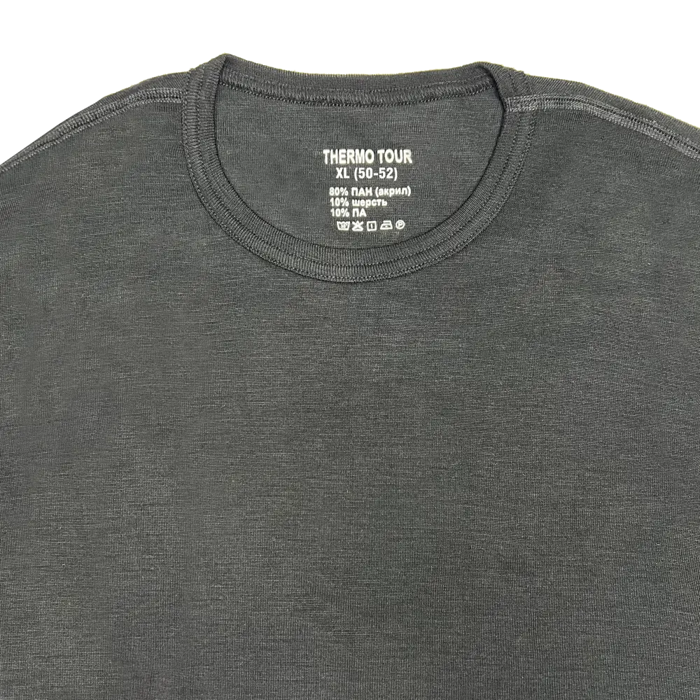 Комплект термобелья THERMOTOUR М.8012 черный XL 89398836 Outdoor STLM-1474018 - Вид №1