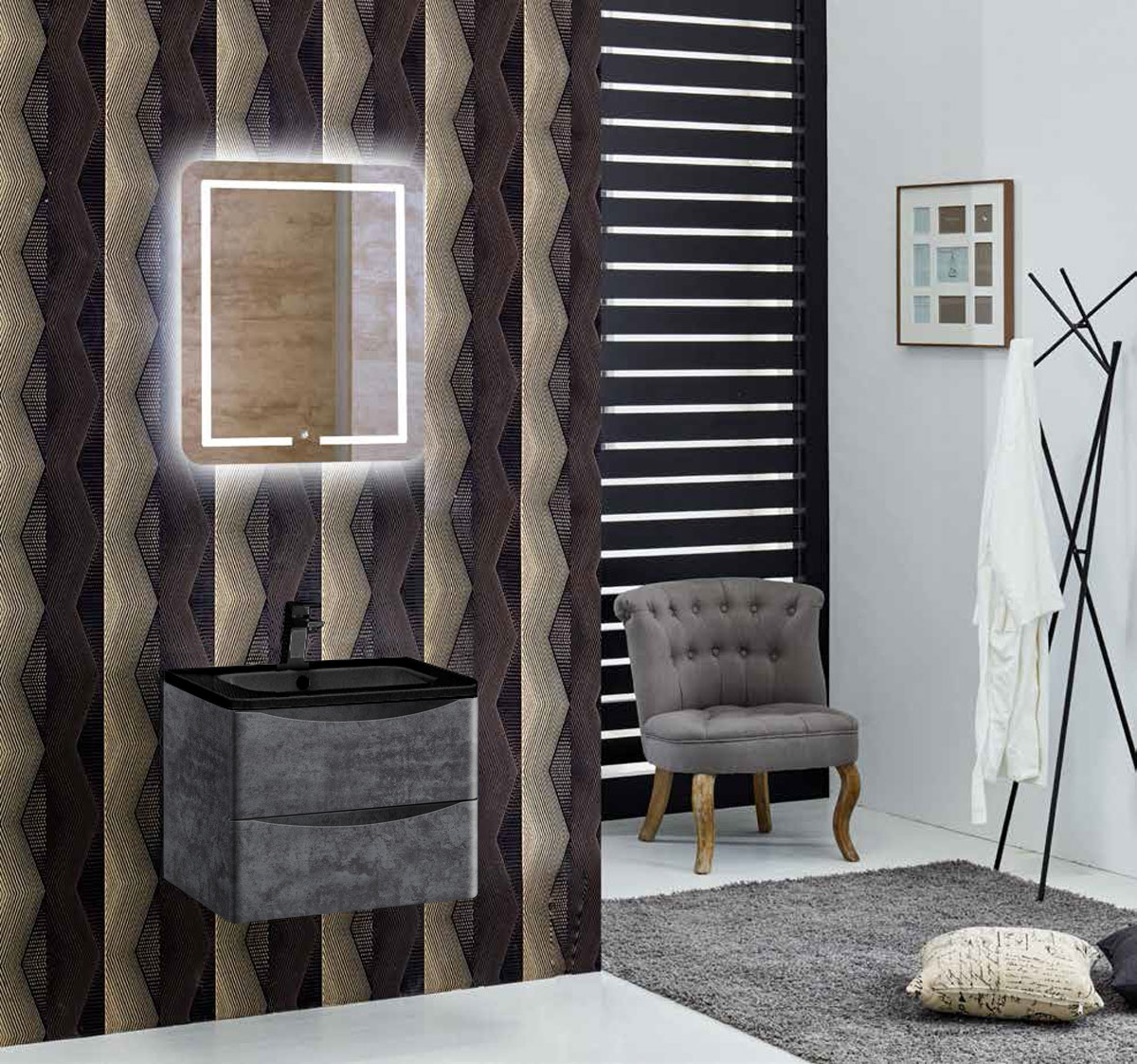 VMC-1R600MS База под раковину Vincea Roberta Santreyd