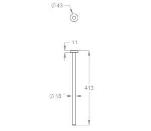 Держатель для полотенец из нержавеющей стали
