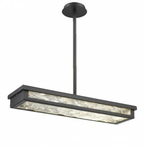 Светильник подвесной 17,5х65,5 см черная бронза Candle PR98023L-B dark bronze DELIGHT COLLECTION ДИЗАЙНЕРСКИЕ 00-3882303 Бронза;прозрачный