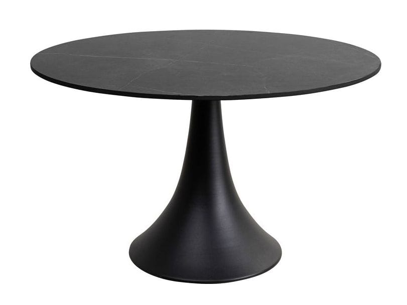 Круглый алюминиевый садовый стол с керамической столешницей KARE Design GRANDE POSSIBILITA ARCH-00092074