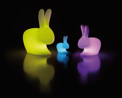 Qeeboo Напольный светодиодный торшер с системой RGB Rabbit sun-id-1388261 - Вид №1