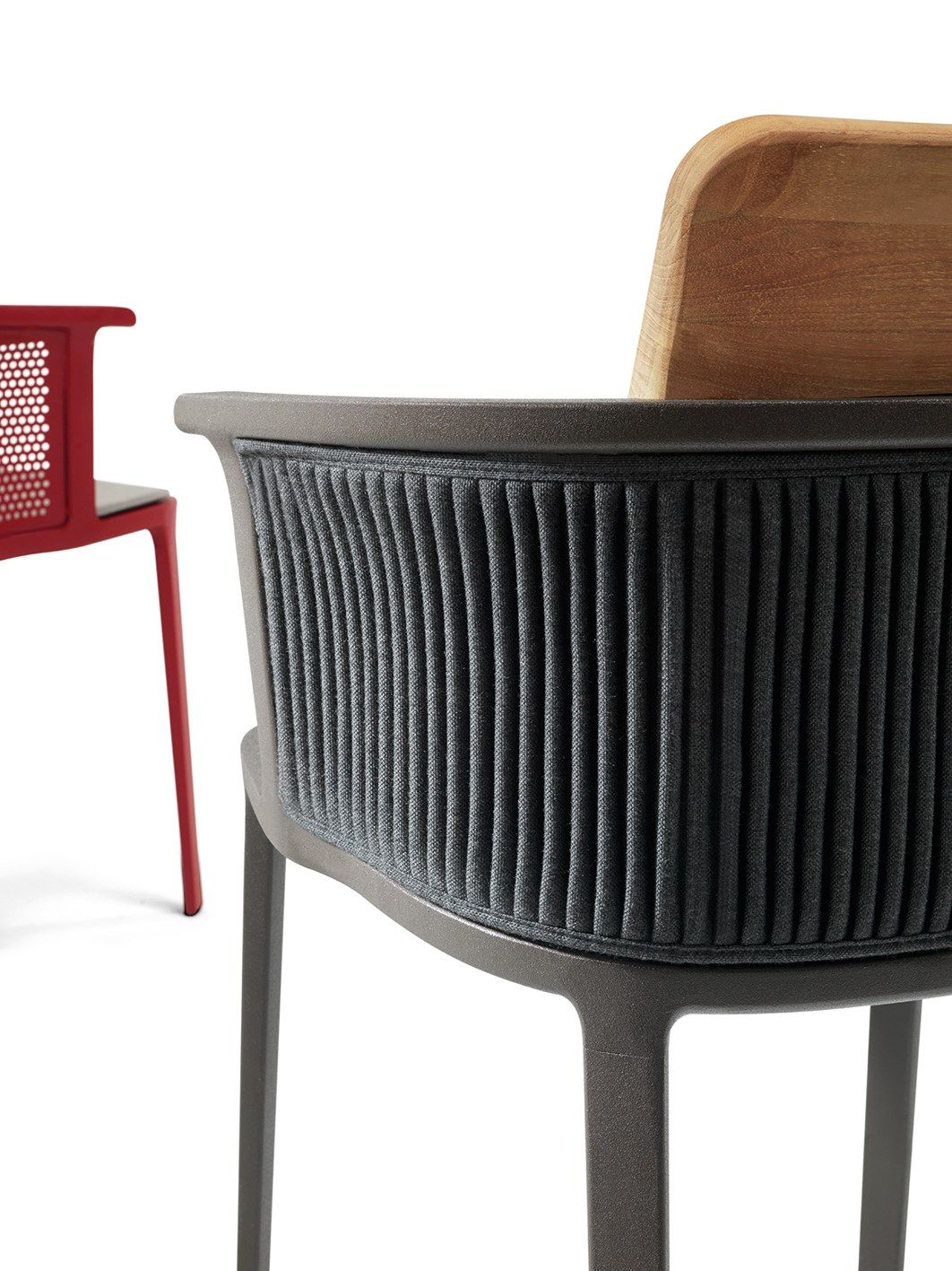 Алюминиевый штабелируемый садовый стул Ethimo Nicolette ARCH-00119635 - Вид №23