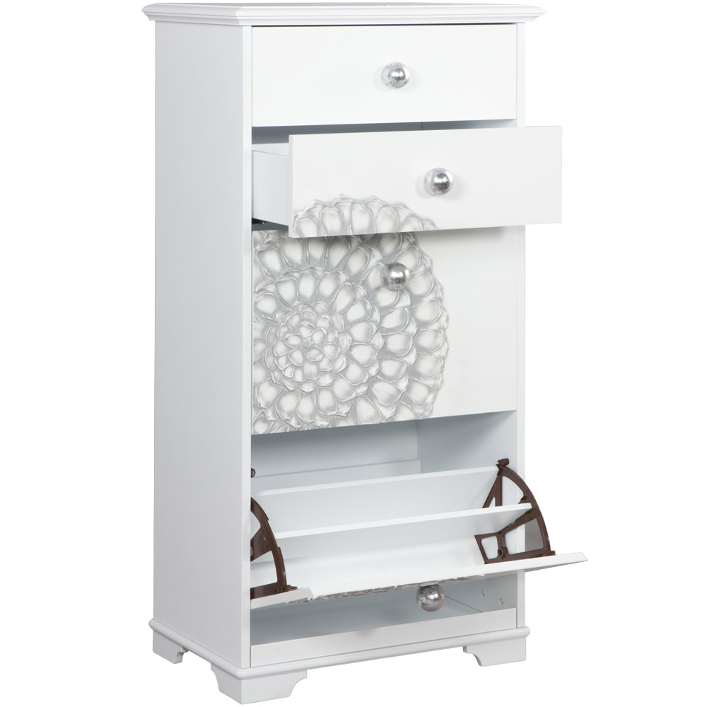 11557 Тумба для обуви Heri 4 Айс BOGACHO 4627174559958 - Вид №2