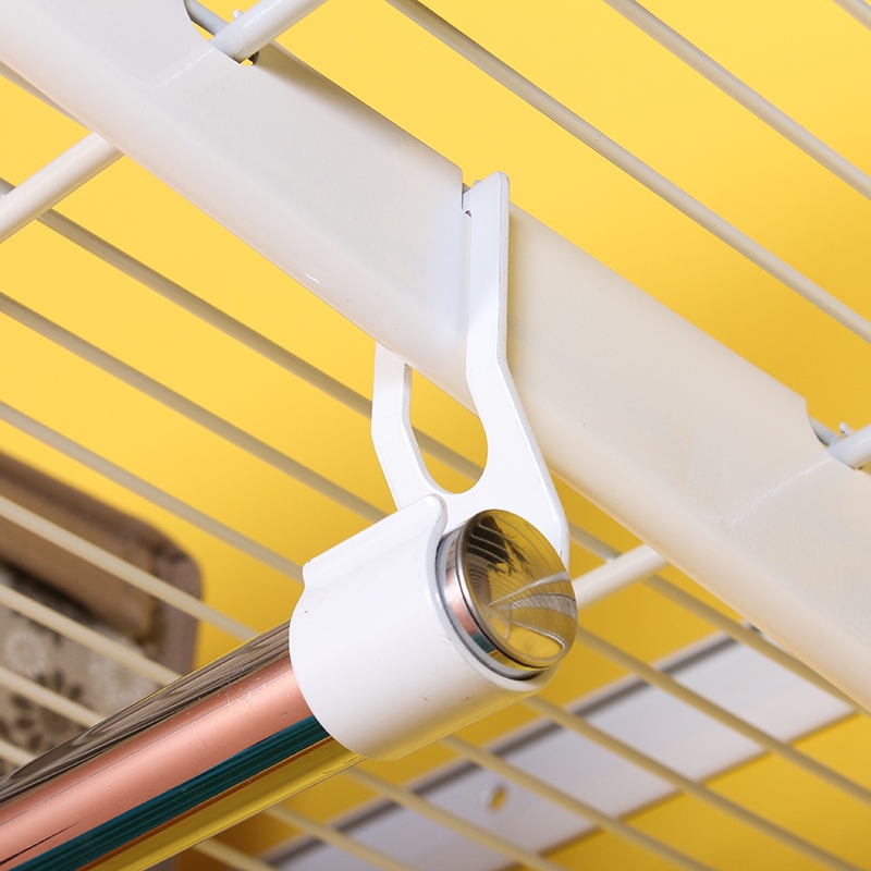 Кронштейн для перекладины , 30x30x100 мм, белый LJPS0463 Public Steel Россия  - Вид №1