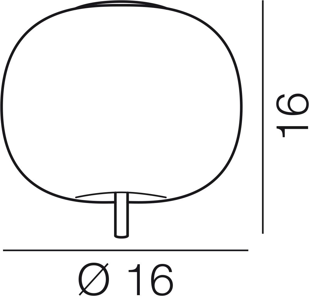 KUNDALINI Потолочный светильник из опалового стекла Kushi sun-id-1379476 - Вид №2