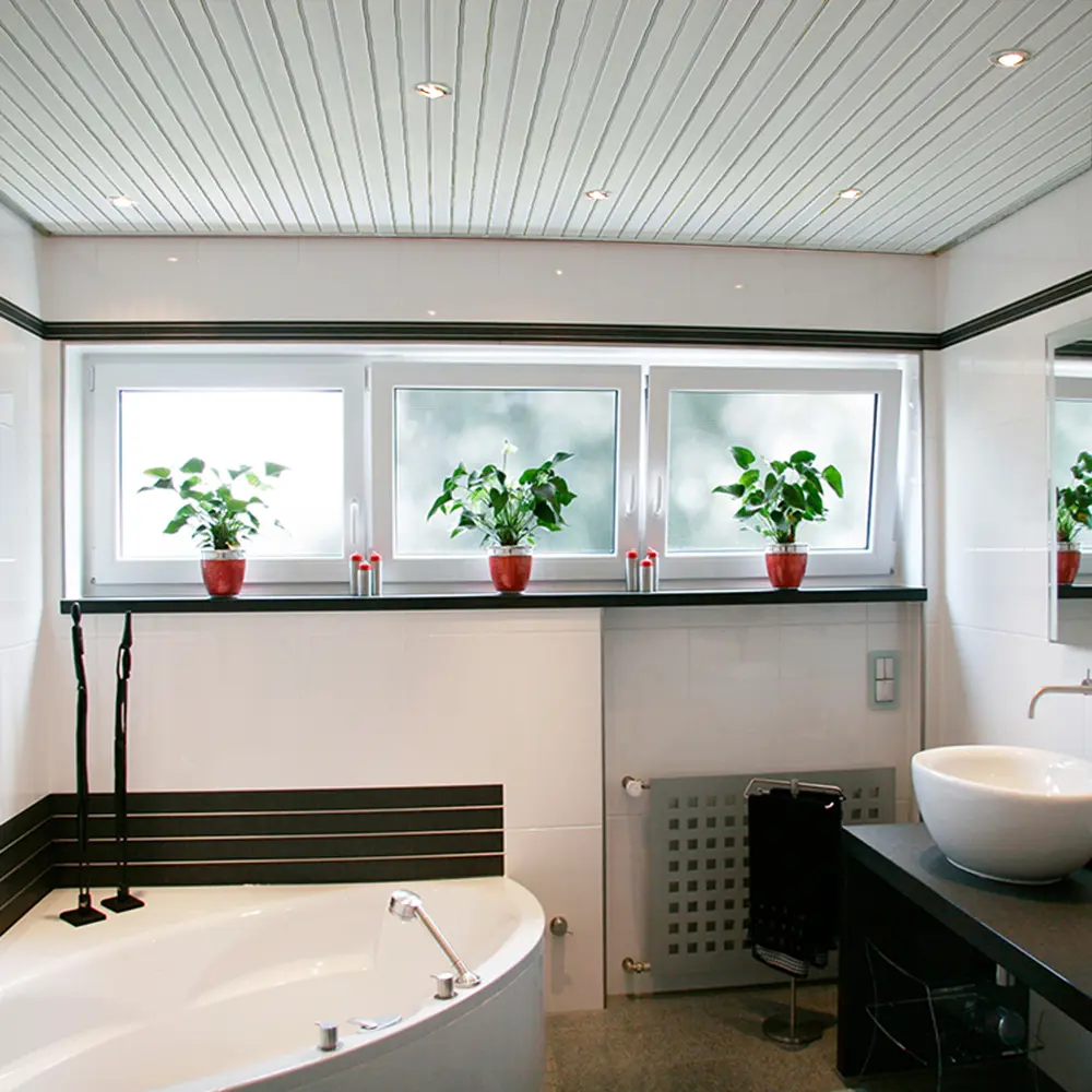 РСП Панель потолочная двухсекционная Хром для влажных помещений 15496601 STLM-0006031 - Вид №3