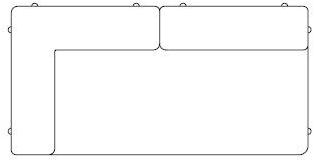 Hem 2-местный тканевый диван Palo Palò sun-id-1451675 - Вид №1