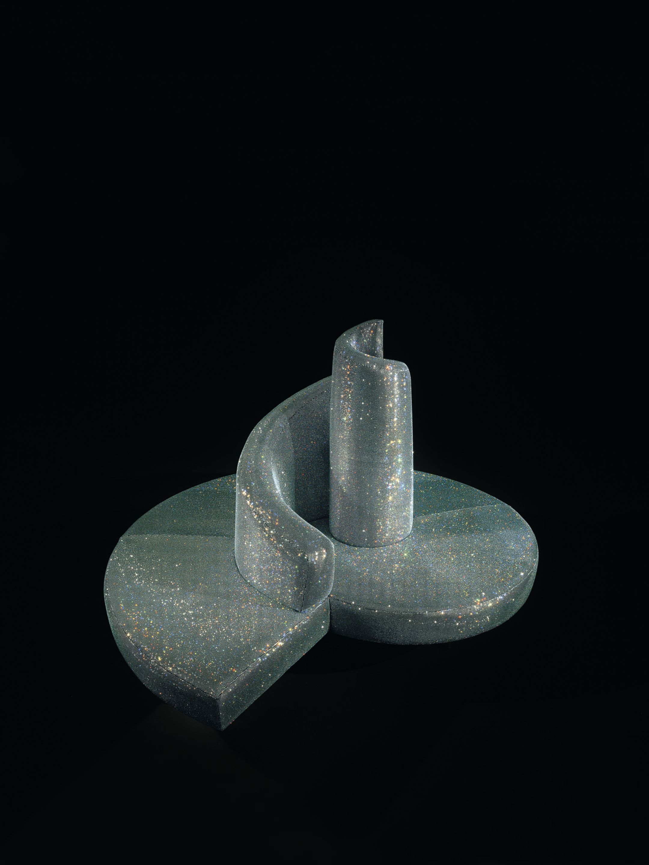 Диван с кристаллами Swarovski Edra для интерьера ARCH-00059154 - Вид №1