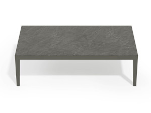 Алюминиевый садовый столик и столешница из закаленного стекла