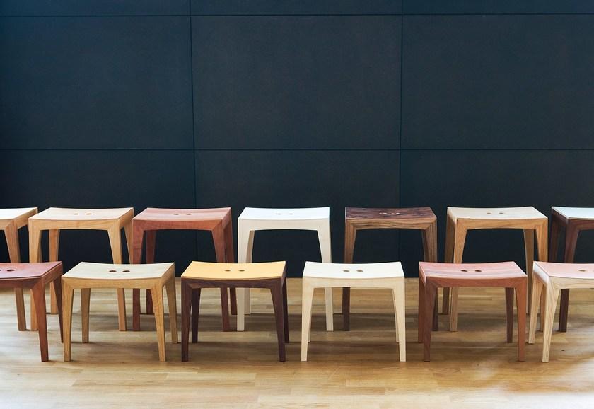 sixay furniture Низкий деревянный табурет в современном стиле Otto sun-id-1371450 - Вид №9