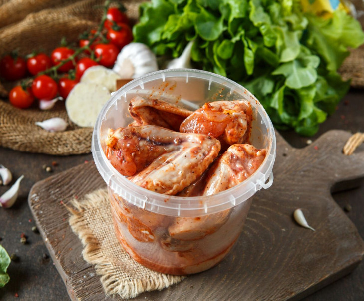 6261 Крылья куриные в маринаде Вкусляндия  - Вид №2