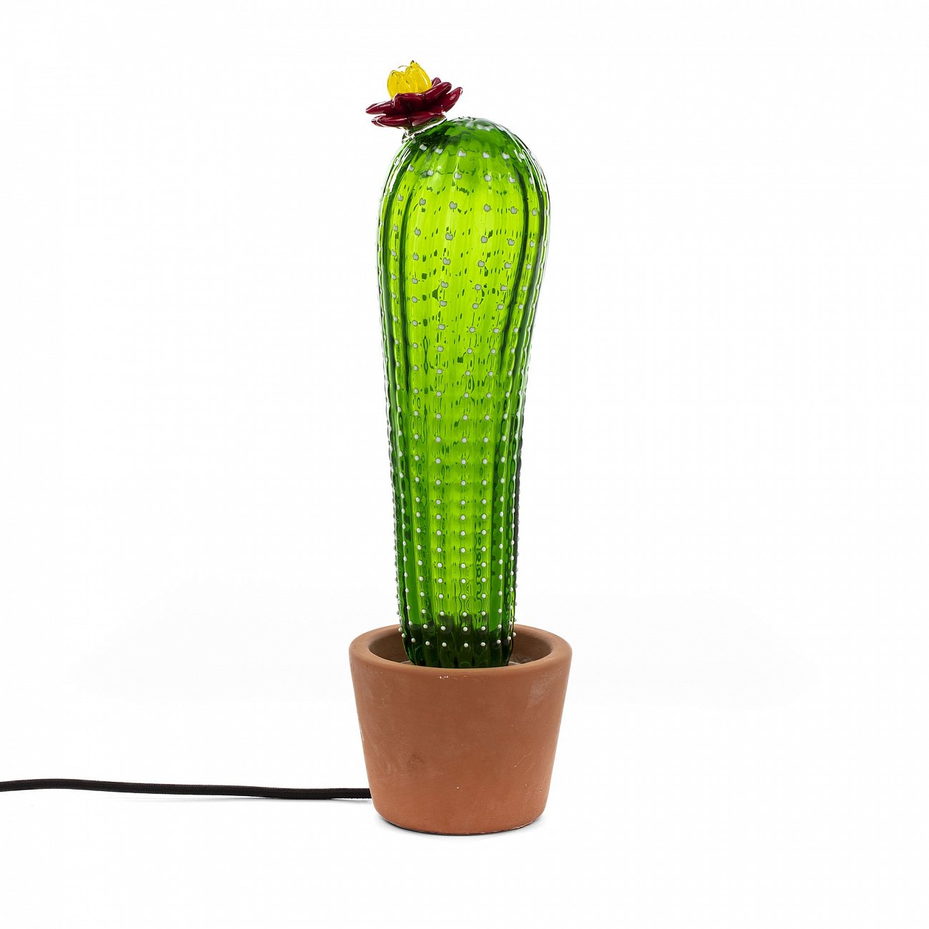 Настольная лампа 44х13см зеленая Desert Sunrise 14692 SELETTI НЕОБЫЧНЫЕ 00-3882468 Зеленый  - Вид №3