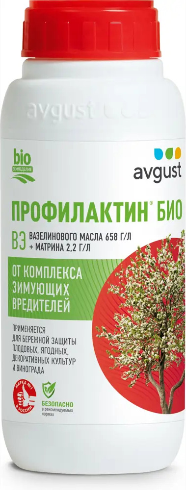 83986111 Средство защиты растений Avgust Профилактин Био от зимующих вредителей 500 мл STLM-0045877
