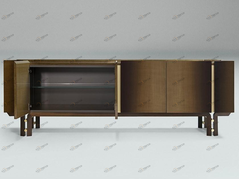 Paolo Castelli Буфет из лакированной мдф с распашными дверцами Dromo sun-id-1397800