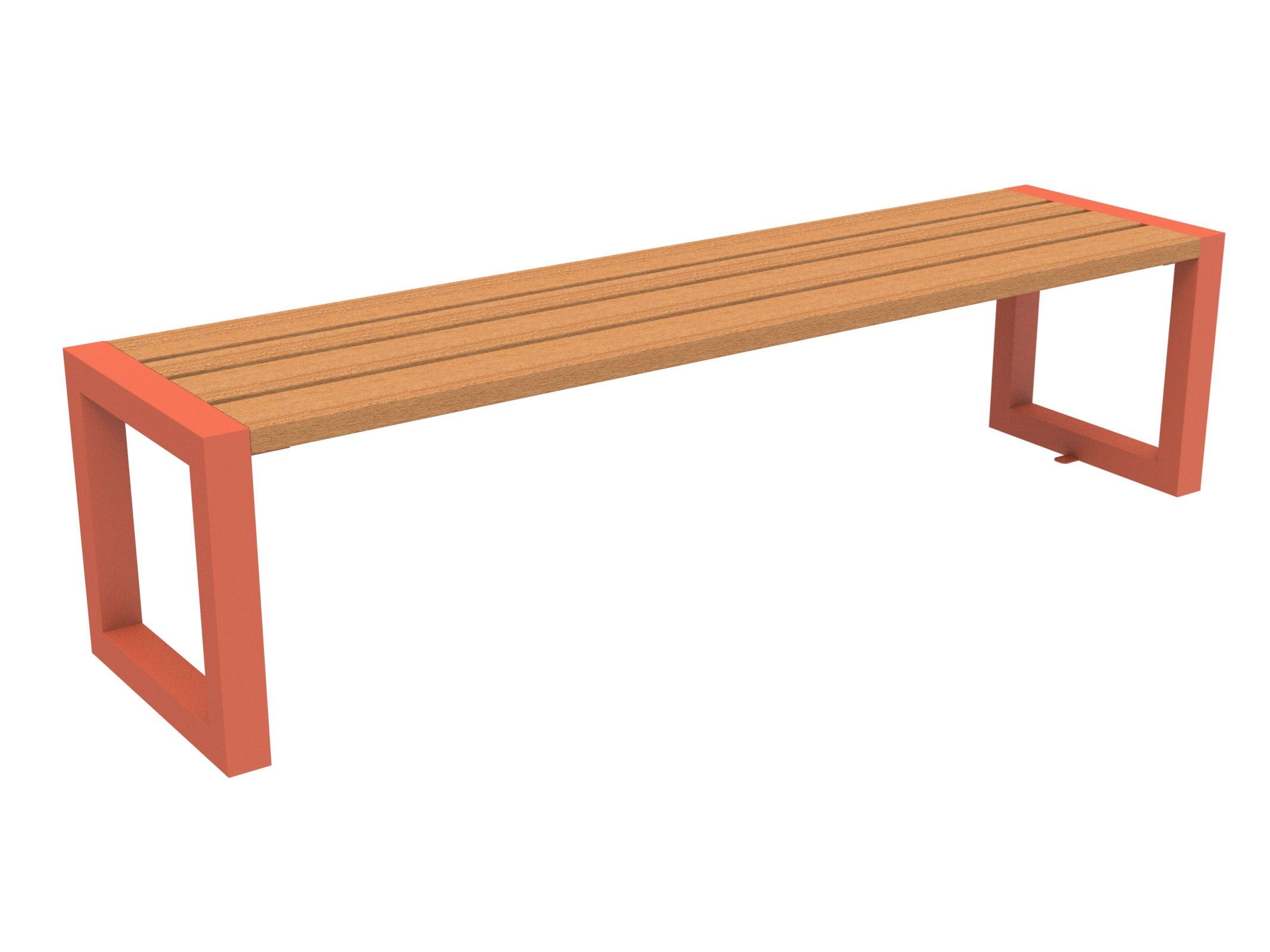 Скамья okumè без спинки Lazzari Ritmo ARCH-00097131 - Вид №4