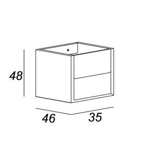 Мебель для ванной CEZARES BELLAGIO 140 Grafite - Вид №12