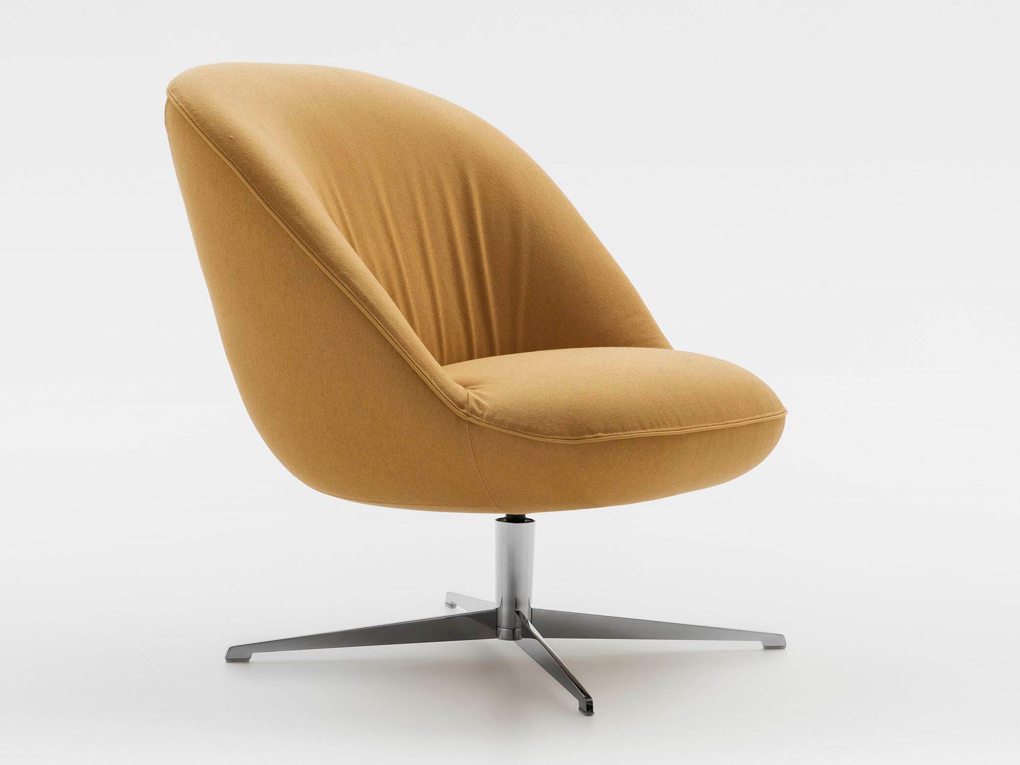 Тканевое вращающееся кресло Pianca ELLA ARCH-00061563