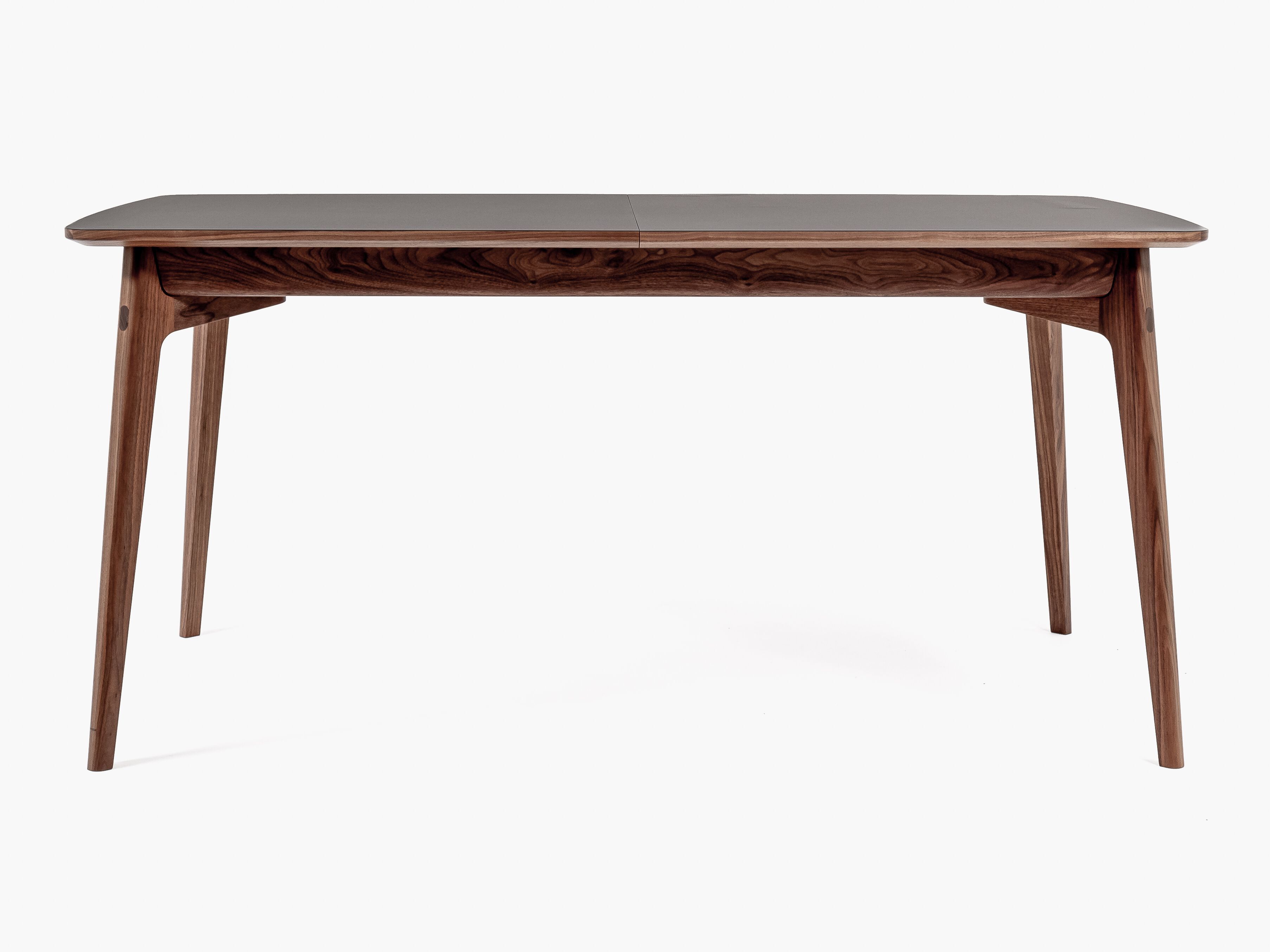 Прямоугольный выдвижной стол из грецкого ореха с ламинированной столешницей Case Dulwich ARCH-00135703