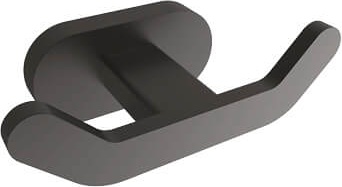 Двойной халат - черный матовый / PL18806S Planet mat siyah Creavit  - Вид №1