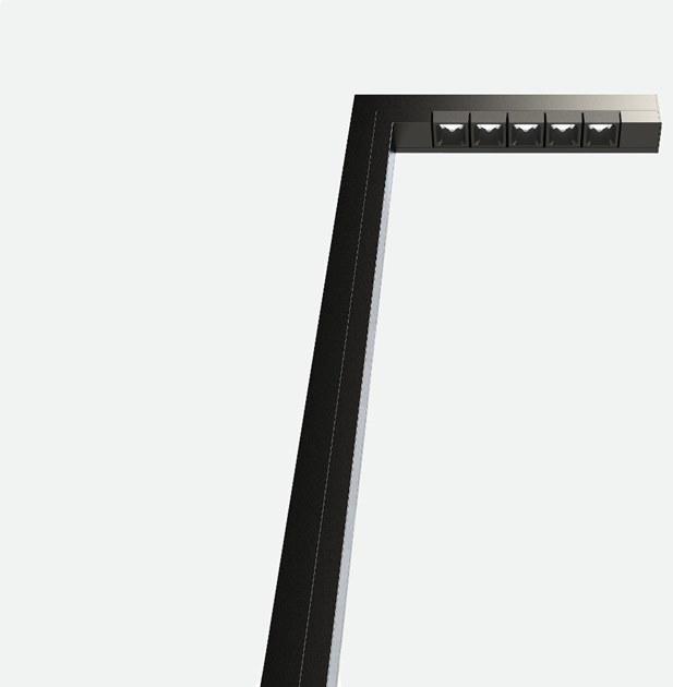 Lucifero's Светодиодный столбик из экструдированного алюминия File flex outdoor Fxg31.9, fxg32.9, fxg33.9, fxg34.9 - Вид №1