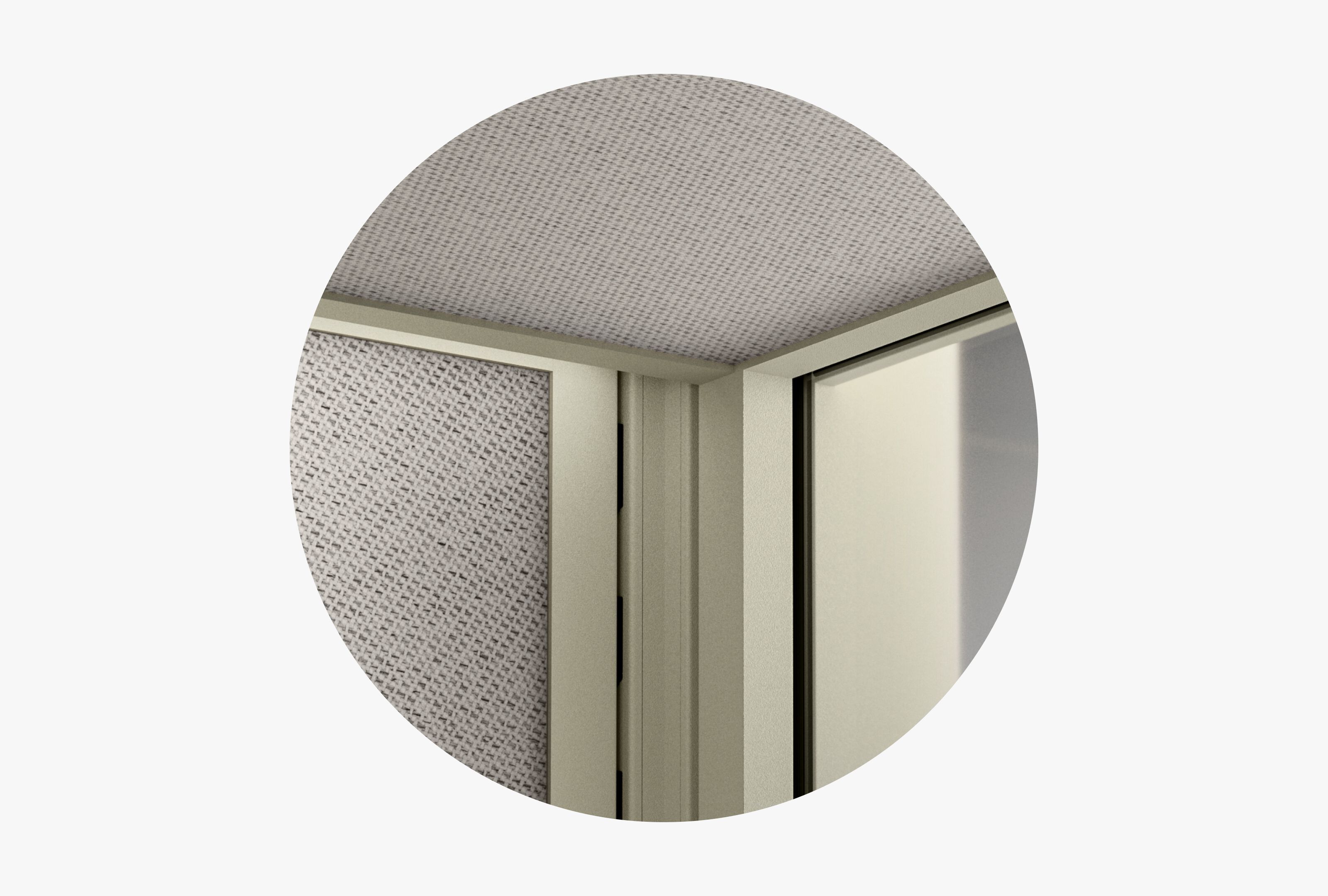 Модульный офисный остров из алюминия и стекла Mute Modular ARCH-00041314 - Вид №4